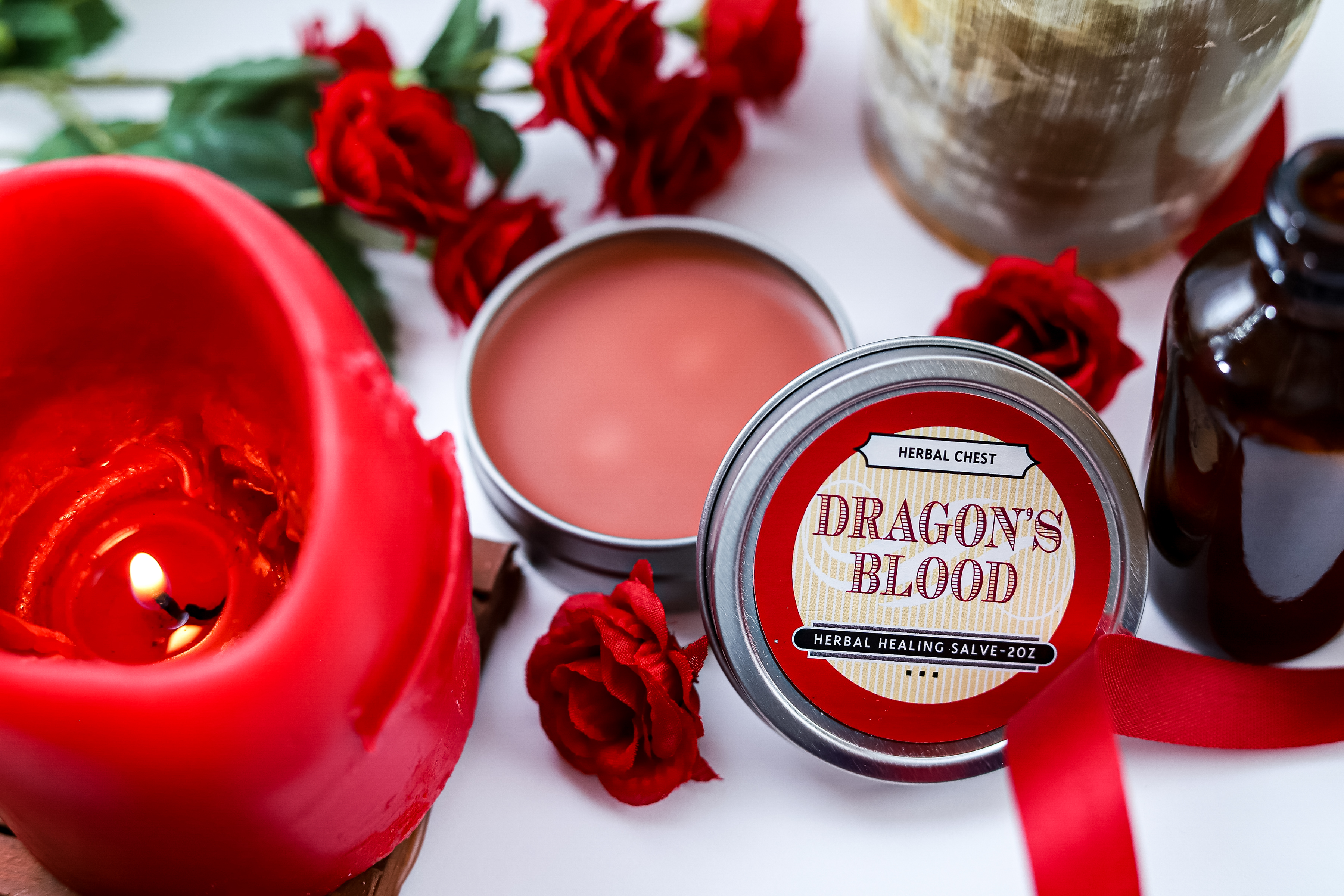 Dragon's Blood Salve Natural Wound Healing Pain Relief