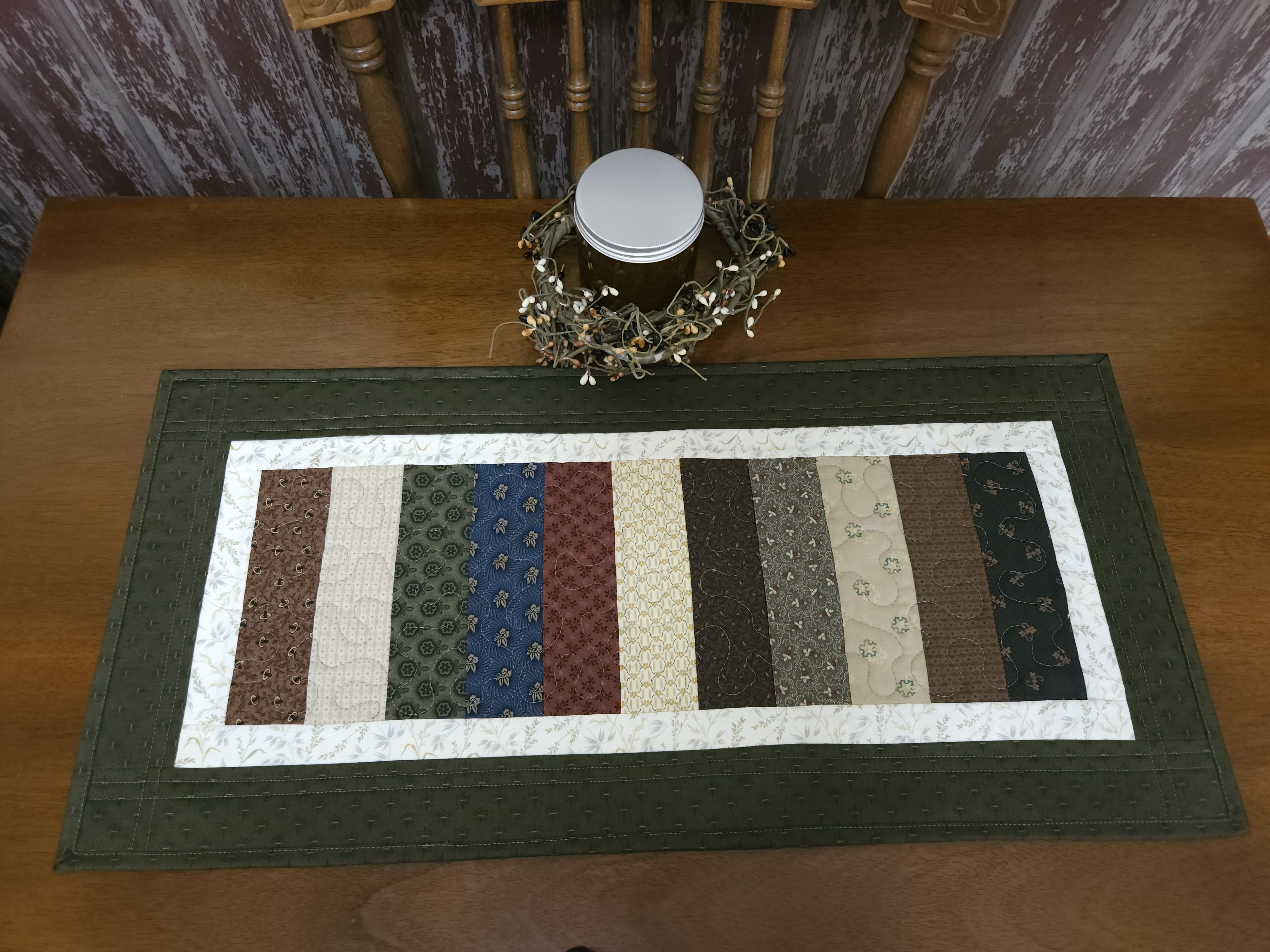 Home & Living Home Decor Quilted Table Runner, Country Table
