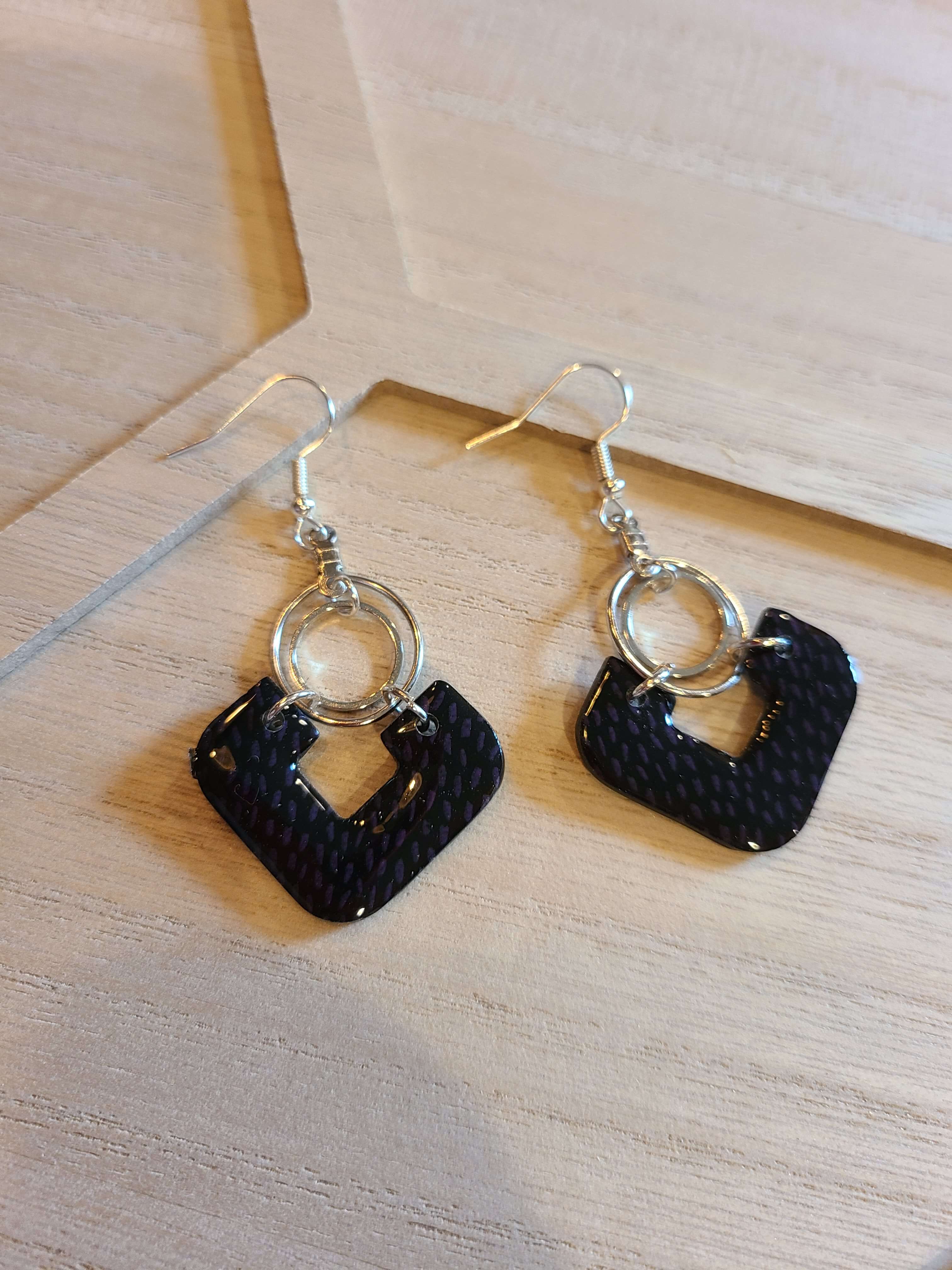 Jewelry Earrings Black and White Collection