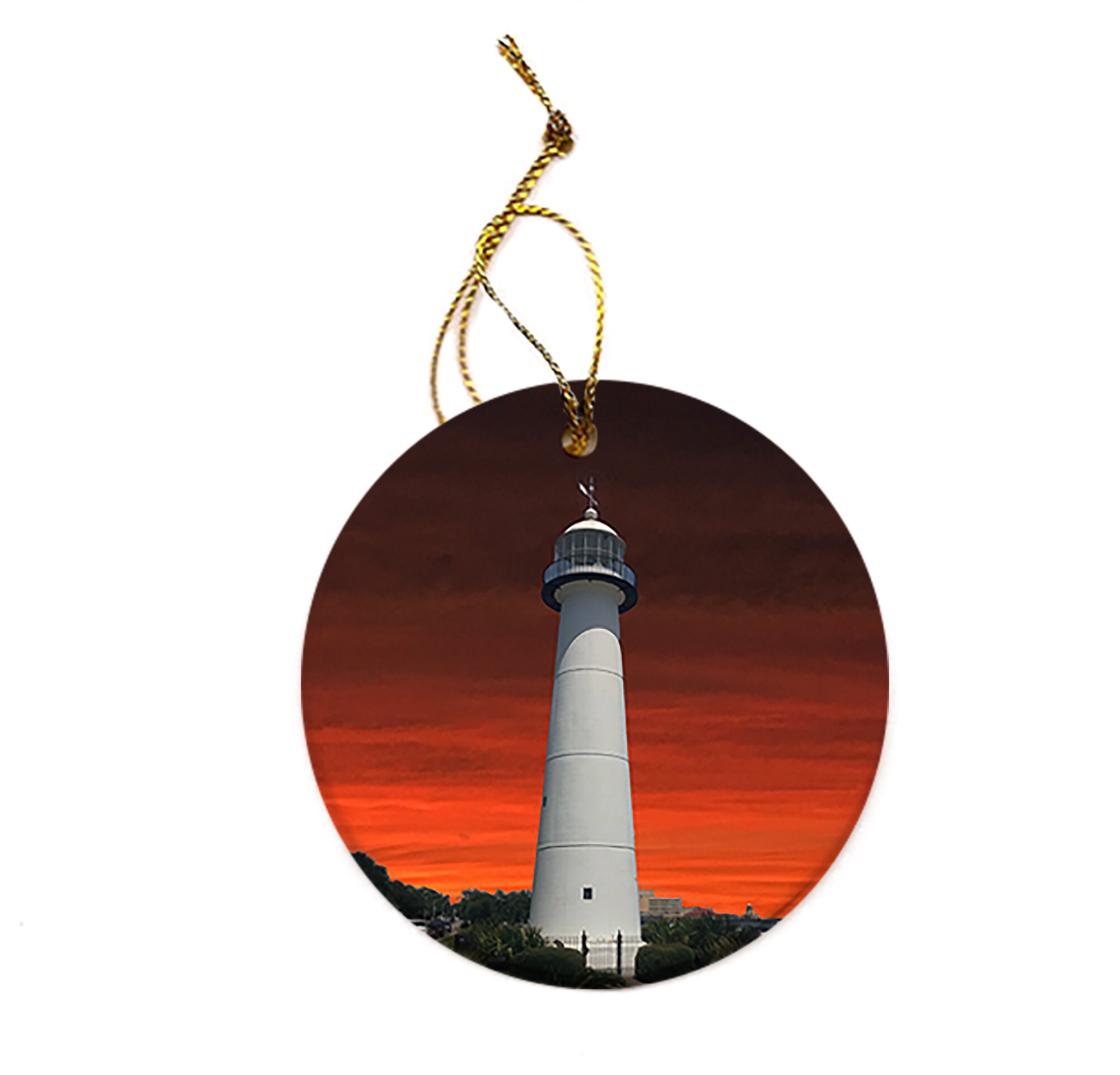 Lighthouse Christmas Tree Ornaments 