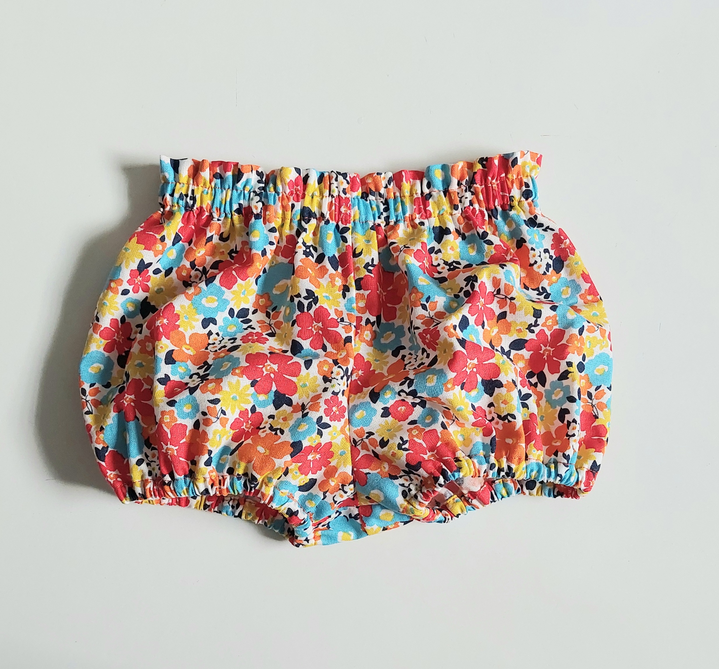 Floral baby girl bloomer