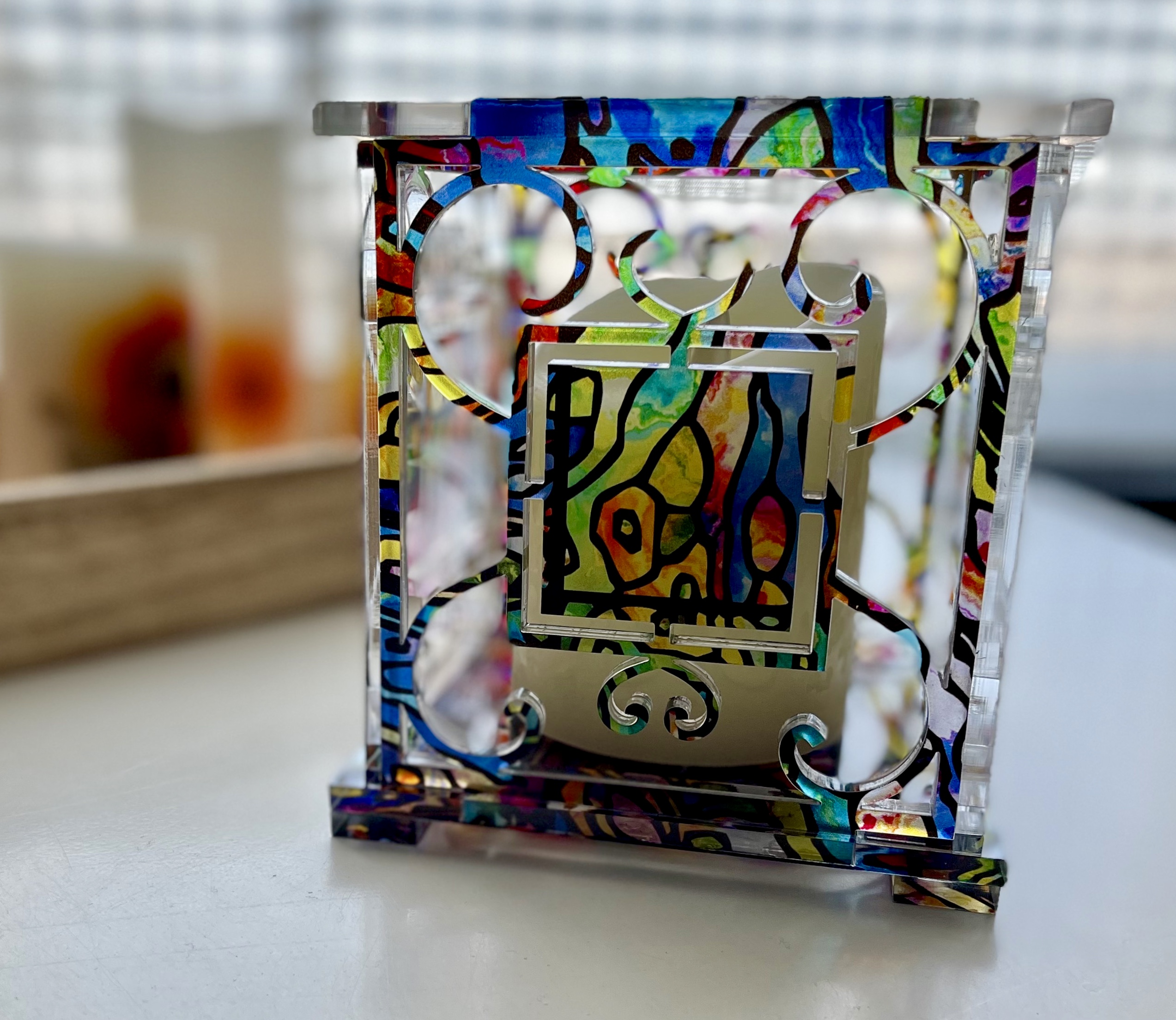 Stained Glass lantern
