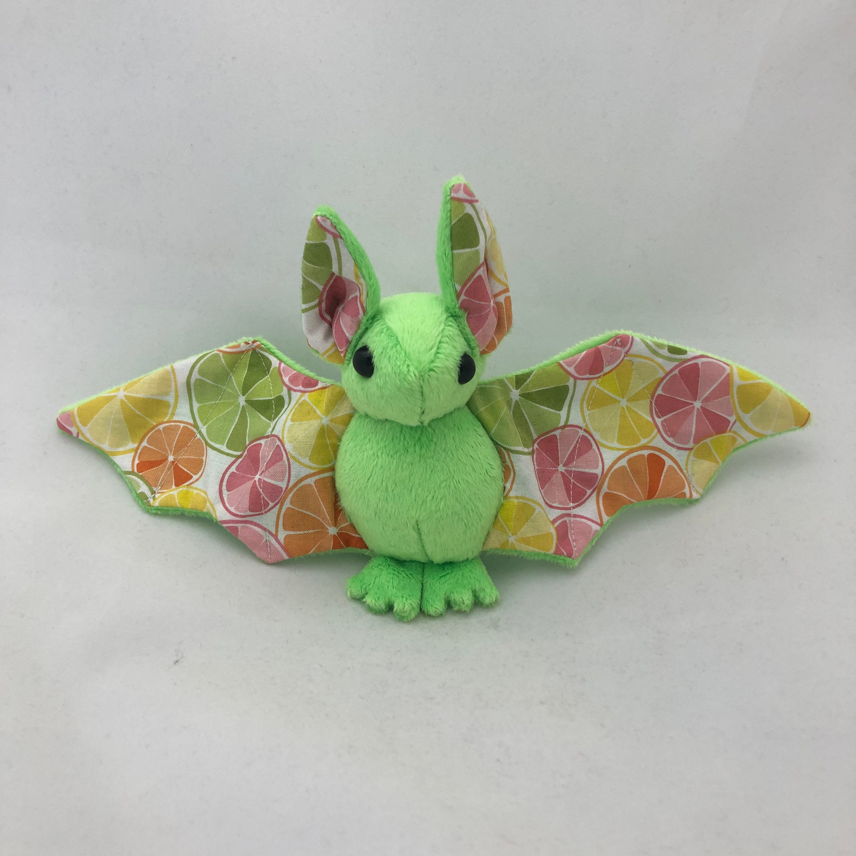 Fun & Games :: Stuffed Animals, Dolls & Plush :: Green Citrus Bat Plush ...