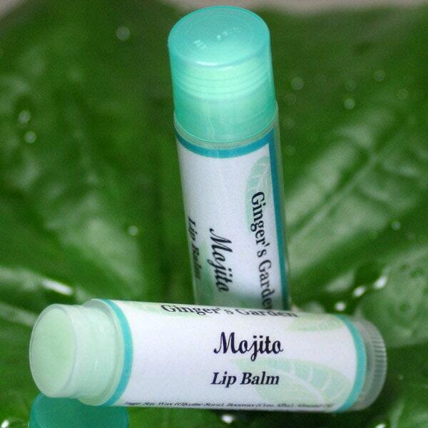 Bath & Beauty :: Cosmetics :: Lips :: Mojito Natural Lip Balm with hint ...